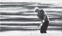  ?? THE ASSOCIATED PRESS ?? Baylor School graduate Luke List chips on the 18th hole hole of the South Course at Torrey Pines Golf Course during the second round of the Farmers Insurance Open on Friday in San Diego.