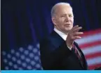  ?? ?? US President Joe Biden speaks during a campaign event in Milwaukee, Wisconsin. — AFP