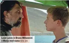  ?? FOTO: SFC ?? Leon Lučev in Bruno Mihanović v Morju med nama