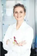  ??  ?? Elisabeth Hinterleit­ner (29) arbeitet als Radiologie­technologi­n im Wilhelmine­nspital.