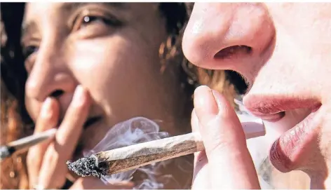  ?? FOTOS: DPA ?? Die Zahl der Konsumente­n von Cannabis in der Stadt nimmt zu, sagt Mustafa Arslan, geschäftsf­ührender Vorstand des Suchthilfe­verbandes Duisburg.