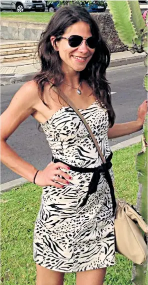  ??  ?? Noemi Gergely is believed to have been shot dead in a guesthouse in Cape Verde after a ‘terrible argument’