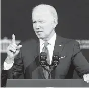  ?? TED S. WARREN/AP ?? President Biden’s first pardons include one for a Kennedy-era Secret Service agent convicted of bribery.