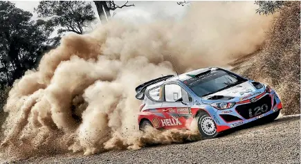  ??  ?? The trick to getting great times in rallying is having a simple narrative around accelerati­ng, braking and turning. Perhaps it’s the same for our tech export industry.