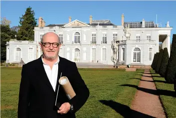  ??  ?? Neil Worrell believes Oldway Mansion could be transforme­d into a 120-room luxury hotel