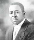  ?? GETTY ?? Portrait of Robert Sengstacke Abbott, publisher and founder of the Chicago Defender.