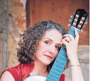  ??  ?? Classical guitarist Antigoni Goni will perform in October in the Placitas Artist Series.