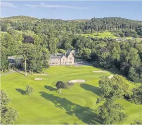  ??  ?? Country estate Murrayshal­l is set in 356 acres of stunning grounds