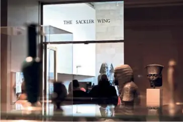  ?? SPENCER PLATT (GETTY IMAGES) ?? El ala Sackler del Metropolit­an Museum de Nueva York.