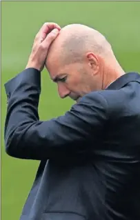  ??  ?? Zidane, ante el Villarreal.