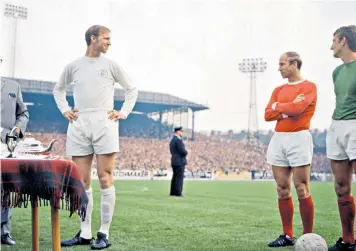  ??  ?? BBC Two examines the life and career of Jack Charlton (above, left); Neil Morrissey stars in The Syndicate (below, left)