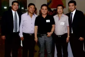  ??  ?? ENGINEER Alan Kent Ong, Arturo Go, John Ko, Peter Lim, Francis Walter Ong