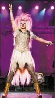  ??  ?? Euan Morton as Hedwig.