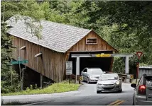  ?? BOB ANDRES / BANDRES@AJC.COM ?? Property owners near the historic Concord Road covered bridge have unearthed artifacts that suggest a Civil War battle occurred in the area.