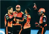  ?? AP ?? Sunrisers Hyderabad want to keep their playoffs chances. —