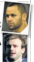  ??  ?? KO BLOW Lion Vunipola, top, and Scots ace Gray