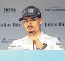  ?? FOTO: KARSTEN NEUMANN VIA WWW.IMAGO-IMAGES.DE ?? Pascal Wehrlein aus Worndorf ist in der Formel-E nun erstmals auf das Treppchen gefahren. Er wurde Dritter.