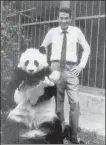  ?? PROVIDED BY RICHARD NIXON FOUNDATION ?? Edward Nixon at Fuzhou Zoo in Fujian province in 1985.