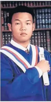  ?? TORONTO POLICE SERVICE ?? Patrick Santos, an apprentice mechanic, was found suffocated in his Scarboroug­h backyard in 2006.