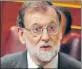  ?? REUTERS ?? Spanish Prime Minister Mariano Rajoy