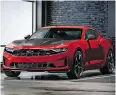  ?? CHEVROLET ?? The 2019 Camaro Turbo 1LE joins the track-focused 1LE lineup, offering an FE3 suspension.