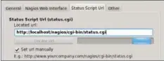  ??  ?? Figure 3: Status script URL