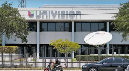  ??  ?? Las instalacio­nes
de la cadena Univision en la ciudad de Miami, Florida