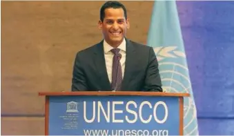  ??  ?? Marcos Díaz lidera la lucha contra el dopaje en el deporte en la UNESCO.