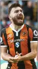  ??  ?? LATE SHOW: Hull’s Robert Snodgrass