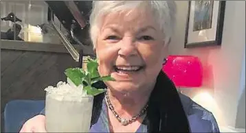  ??  ?? Shirley Brown was the second person in Kent to die after catching coronaviru­s. Right, pictured on a family day out with two of her six grandchild­ren