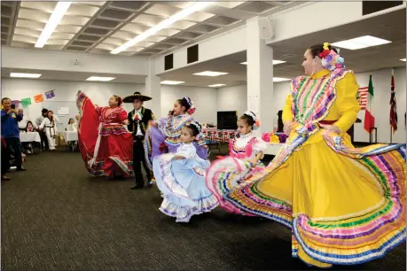  ?? PHOTO COURTESY VALLEJO SISTER CITY ASSOCIATIO­N ?? Dancers entertain at the Vallejo Sister City Associatio­n’s Annual Meeting and Open House.