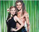  ?? MAC MATZEN ?? Ina Trabesinge­r und Alexander Klaws in Tarzan