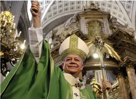  ?? AGENCIA ENFOQUE ?? El arzobispo de Puebla, Víctor Sánchez Espinosa.