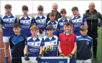  ??  ?? The Scoil Mhuire Killorglin team that took part in the Mini Sevens Football finals