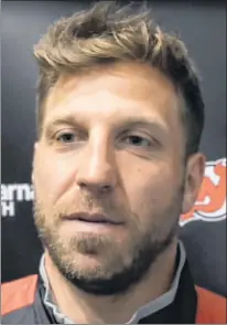  ?? NEW JERSEY DEVILS/YOUTUBE ?? Ryane Clowe had contemplat­ed stepping away from coaching after a year on the staff of the New Jersey Devils, but found the had become too passionate about his new work in hockey to step away from it.