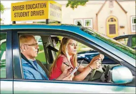  ?? METRO NEWS SERVICE PHOTO ?? Parents can take simple steps to help protect their teen drivers from tragedies by talking with them about ways to reduce some of the risks, enforcing the rules of the road, and following those rules themselves.