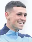  ??  ?? Phil Foden is due for a call-up