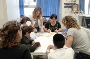  ??  ?? TAL COHEN, director of Shachar: ‘Our goal is to make sure the children can integrate back into their regular school as soon as they are well enough.’
BOTTOM: ‘ORI loves the idea of being able to go to school in the hospital.’ (Courtesy)