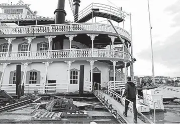  ?? GERALD HERBERT/AP PHOTOS 2018 ?? The City of New Orleans riverboat will be the third paddlewhee­ler to call this Southern city of Mardi Gras fame its home.