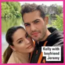  ??  ?? Kelly with boyfriend Jeremy