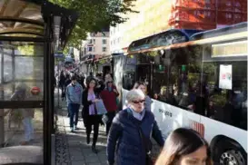  ?? ARKIVFOTO: ODD E. NERBØ ?? SAMME PRIS: Det som i dag blir omtalt som sone Bergen, får navnet «Sone A» og blir vesentlig større enn i dag. Billettpri­sen blir den samme som sone Bergen kostet før.