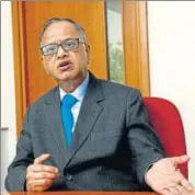  ?? MINT/FILE ?? Narayana Murthy is expected to answer questions and address concerns over the events of the past few days