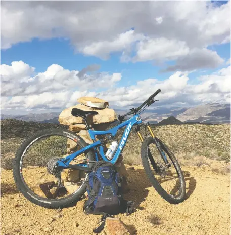  ?? PHOTOS: ARIZONA TRaIL ASSOCIATIO­N ?? “If a hiker ventures off-trail and builds cairns to mark their own route, that could lead others astray from the actual route,” says Jake Case, a Grand Canyon National Park guide. “You can very easily end up in dangerous places.”