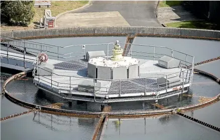  ?? FILE ?? The water treatment plant at Te Marua, Upper Hutt, will not be fluoridati­ng water for a while.
Greater Wellington Regional Council chairman Daran Ponter