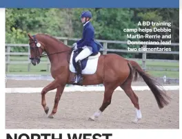  ??  ?? A BD training camp helps Debbie Martin-Rerrie and Donnercian­o lead two elementari­es