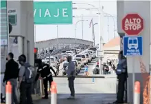  ?? /LUIS TORRES ?? Puente Paso del Norte, que conecta a Juárez y El Paso