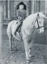  ?? Pictures: Supplied ?? Princess Olga with her parents, Prince and Princess Andrew, and on her pony.