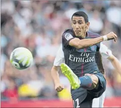  ?? FOTO: AP ?? Ángel di María Una alternativ­a por si fallan Coutinho y Dembélé