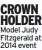  ?? ?? CROWN HOLDER Model Judy Fitzgerald at 2014 event