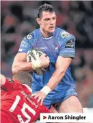  ??  ?? > Aaron Shingler